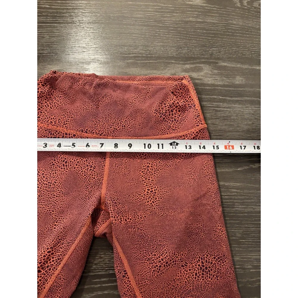 Lululemon Wunder Train‎ High Rise Tight Crackle Glaze Women's Size Small